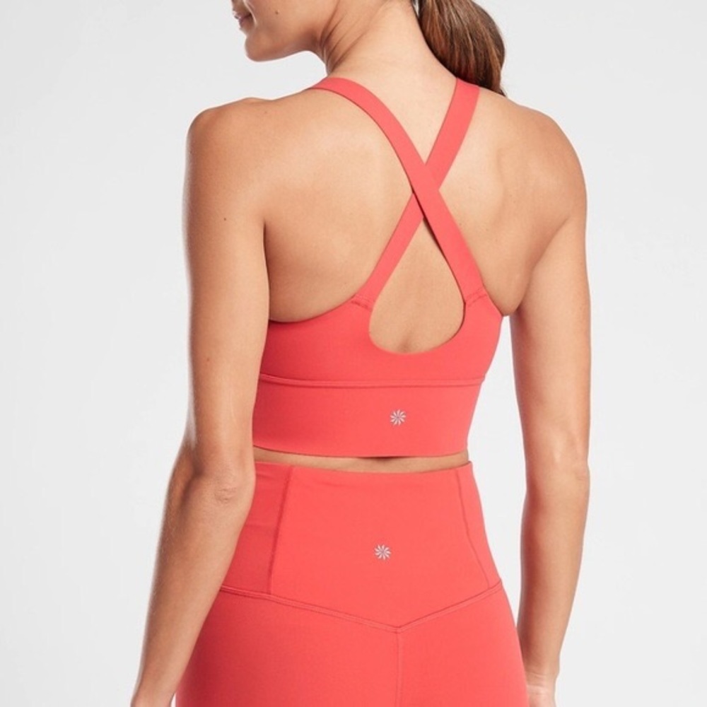 Athleta Warrior Longline Bra Size Small
